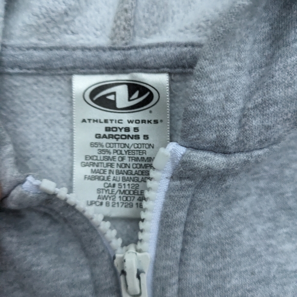 🟥3/15$ Hoodie Vest 5Y - Picture 3 of 3